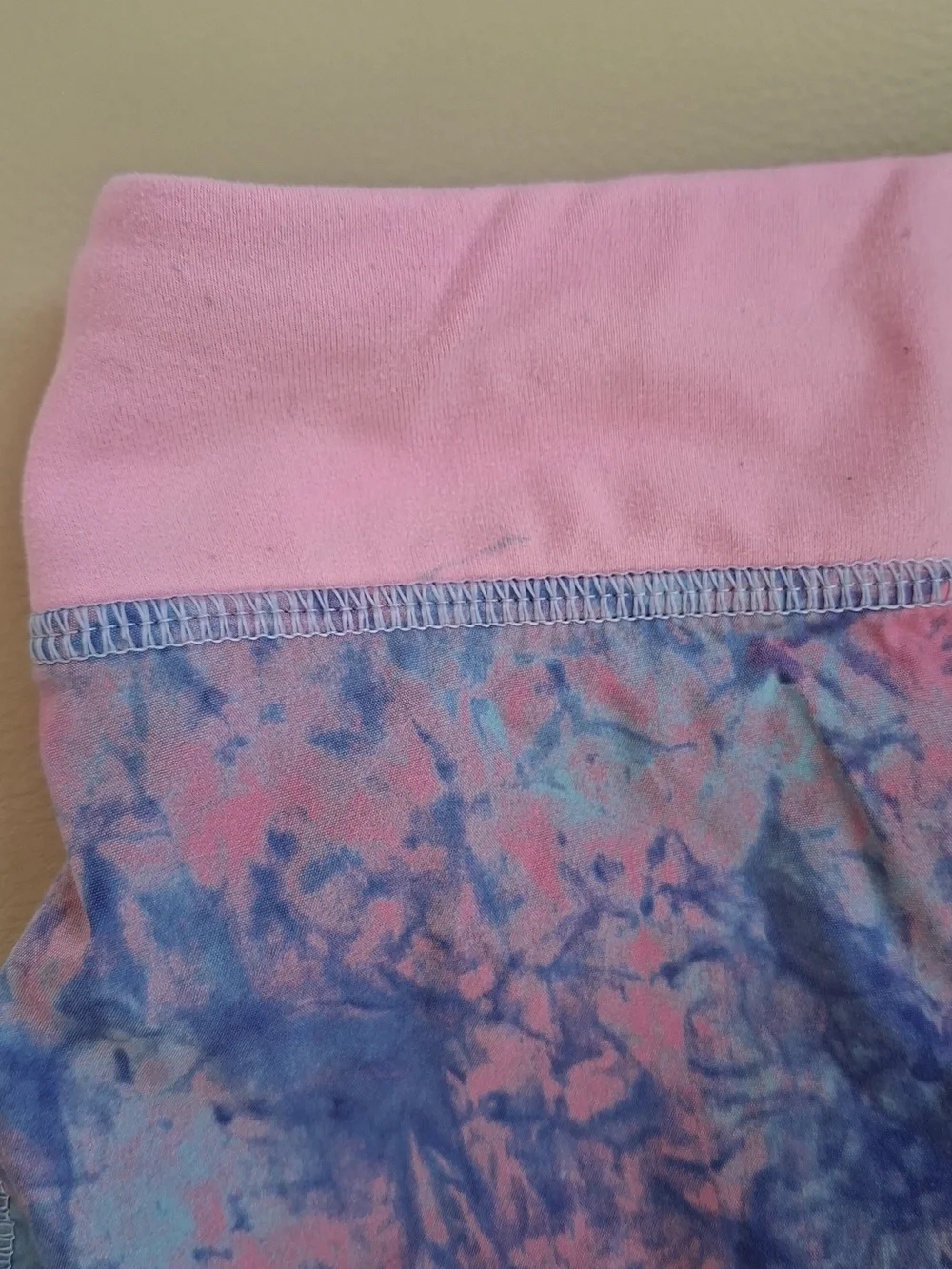 Ivivva Girl by Lululemon 🍋Set The Pace Skirt tie-dye pleated drawcord size 4 - Picture 7 of 8